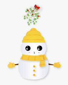 Christmas Holiday Emoji Messages Sticker-3 - Snowman, HD Png Download, Transparent PNG