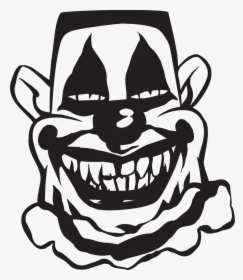 Clowns In Black And White Vector, HD Png Download, Transparent PNG