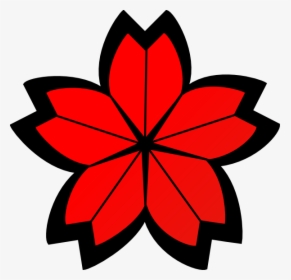 Simple Cherry Blossom Flower Drawing, HD Png Download, Transparent PNG