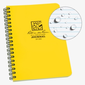 Rite In The Rain Weatherproof Side Spiral Notebook, - Rite In The Rain Ems Notebook, HD Png Download, Transparent PNG