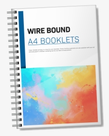 A4 Wire Bound Booklets, HD Png Download, Transparent PNG