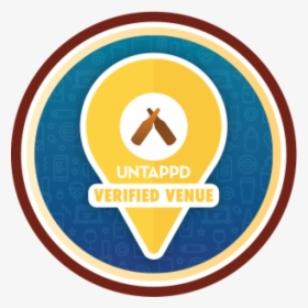 Untappd Verified Venue Logo, HD Png Download, Transparent PNG