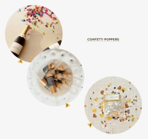 Celebration Champagne Confetti, HD Png Download, Transparent PNG