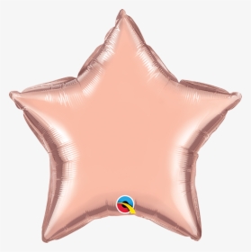 9 Q Star, Rose Gold - Pink Star Foil Balloons, HD Png Download, Transparent PNG