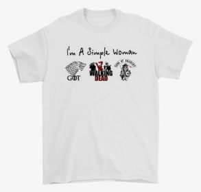 I M A Simple Woman I Love Got Walking Dead Sons Of - Snoopy Joe Cool Christmas, HD Png Download, Transparent PNG