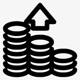 Give Coins Stacks - Icon Uang Logasm Png, Transparent Png, Transparent PNG