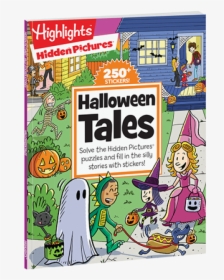 Hidden Pictures Silly Sticker Stories - Halloween Highlights Hidden, HD Png Download, Transparent PNG