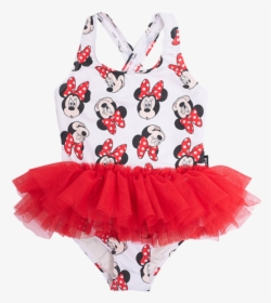 Rock Your Kid Minnie Mouse Tulle One Piece - Swimsuit, HD Png Download, Transparent PNG