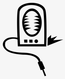 Vector Illustration Of Computer Audio Entertainment, HD Png Download, Transparent PNG