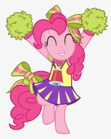 Horn Clipart Cheerleader - My Little Pony Cheerleader Pinkie Pie, HD Png Download, Transparent PNG