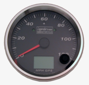 Gauge Speedometer Kph Or Mph Gps - Gauge, HD Png Download, Transparent PNG