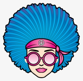 Hippie Chicks Head Logo For Cbd Cbd Tincture Cbd Cream, HD Png Download, Transparent PNG