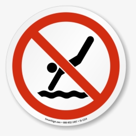 No Safety Signs Swimming Pool, HD Png Download, Transparent PNG