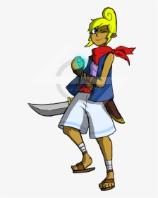 Tetra, Captain Of The Pirates  legend Of Zelda © Nintendo - Cartoon, HD Png Download, Transparent PNG