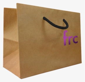 Hot Foil Printed Eco Unlaminated Brown Rope Handle - Paper Bag, HD Png Download, Transparent PNG