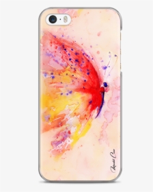 Coque Iphone 5c Lovely Watercolor Butterfly - Mobile Phone, HD Png Download, Transparent PNG