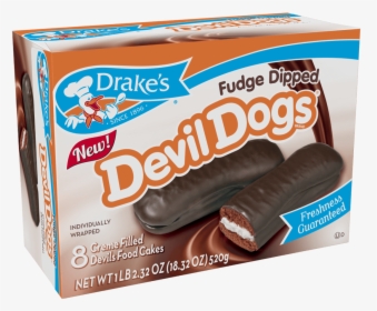 Drake's Fudge Dipped Devil Dogs, HD Png Download, Transparent PNG