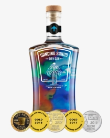 Dancing Sands Dry Gin With Medals - Dancing Sands Dry Gin, HD Png Download, Transparent PNG