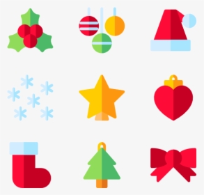 Christmas Decorations Icons Png, Transparent Png, Transparent PNG