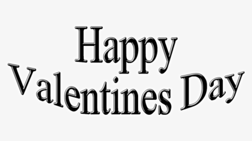 Happy Valentines Day Png White, Transparent Png, Transparent PNG