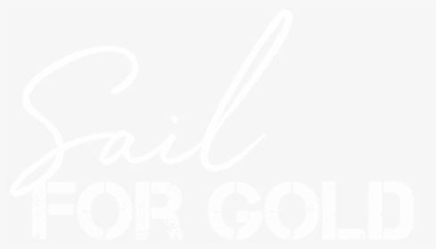 Sail For Gold - Johns Hopkins Logo White, HD Png Download, Transparent PNG