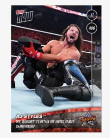 United States Champion Aj Styles Def - Flyer, HD Png Download, Transparent PNG