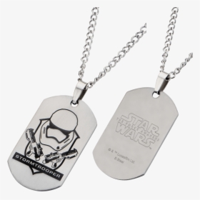 First Order Stormtrooper Crest Dog Tag Necklace - Pendant, HD Png Download, Transparent PNG