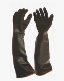 Rough Palm Rubber Glove - Leather, HD Png Download, Transparent PNG