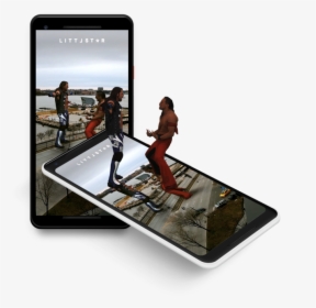 Pixel Mockup 2 Ar - Iphone, HD Png Download, Transparent PNG