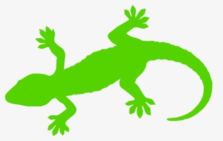 Gecko Clipart Clip - Gecko Silhouette, HD Png Download, Transparent PNG