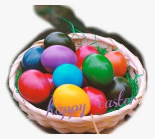 #easter #egg #basket #happyeaster #happy #nice - Easter, HD Png Download, Transparent PNG