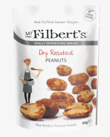 Mr Filbert S Dry Roasted Peanuts 50g      Data Rimg - Mr Filberts Nuts, HD Png Download, Transparent PNG