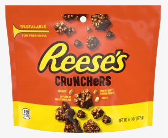Image Of Reese S Crunchers Packaging - Reese's Peanut Butter Cups, HD Png Download, Transparent PNG