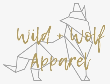 Wild Wolf Logo - Calligraphy, HD Png Download, Transparent PNG