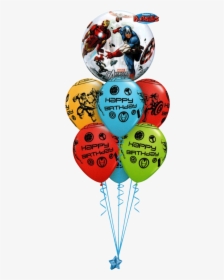 Avengers Bubble Luxury - Avengers Birthday Balloons Png, Transparent Png, Transparent PNG