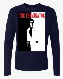 The Terminator Men S Premium Long Sleeve - Not Wanted On The Voyage, HD Png Download, Transparent PNG