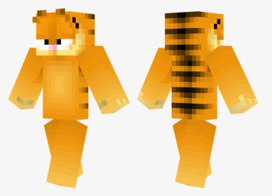 Minecraft Garfield Girl Skin, HD Png Download , Transparent Png Image ...