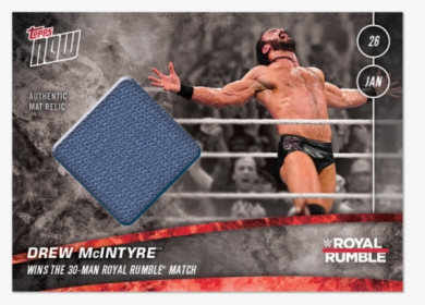 Mat Relic - Drew Mcintyre Royal Rumble 2020, HD Png Download, Transparent PNG