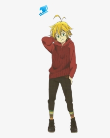 Meliodas Casual Render - Cartoon, HD Png Download, Transparent PNG