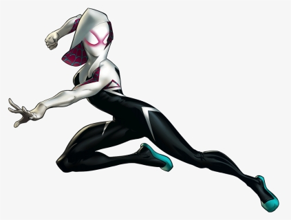 Spider Gwen Png, Transparent Png, Transparent PNG