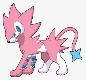 Luxio Pokemon Pink, HD Png Download, Transparent PNG