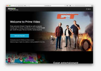 Amazon Prime Video 6 Primeiros Meses, HD Png Download, Transparent PNG