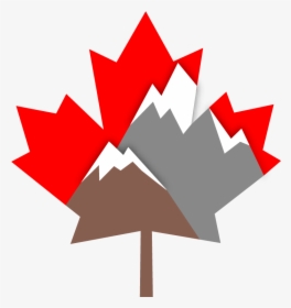 Banner Transparent Library Canadian Outdoors Cagreatoutdoors - Vector Maple Leaf Canada, HD Png Download, Transparent PNG