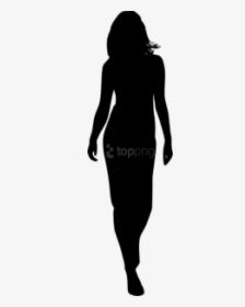 Free Png Woman Silhouette Png - Transparent Silhouette Kid Running, Png Download, Transparent PNG