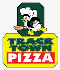Tracktown Pizza Logo    Class Img Responsive Owl First - Track Town Pizza Eugene, HD Png Download, Transparent PNG