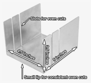 Stainless Steel Mitre Box For Soap Cutting miter Box - Paper, HD Png Download, Transparent PNG