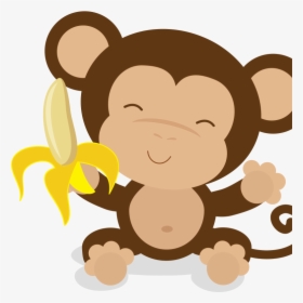 Baby Shower Monkey Clipart , Png Download - Baby Shower Clip Art Monkey, Transparent Png, Transparent PNG