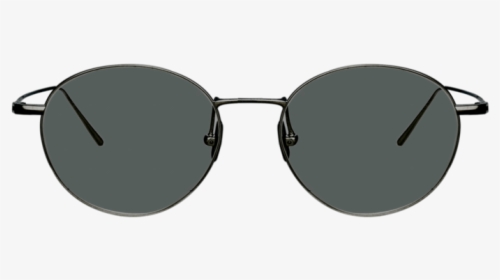 Mayne Oval Sunglasses In Nickel - Aviator Sunglass, HD Png Download, Transparent PNG