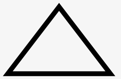 Geometric Pyramid - Triangle Clipart Black And White, HD Png Download, Transparent PNG