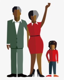 Transparent Family Day People Cartoon Standing For - Illustration, HD Png Download, Transparent PNG